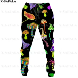 Pants Mushroom Hippie Psychedelic Colorful Trippy Print Trousers Men Sweatpants Casual Long Joggers Streetwear Autumn Sports Pants5