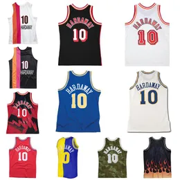 Maglie da basket cucite Tim Hardaway # 10 1990-91 96-97 maglia Hardwoods classica maglia retrò Uomo Donna Gioventù S-6XL