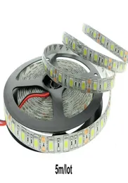 5 meter LED -remsa Lätt varm vit 5m 5050 SMD Super Bright High Power Waterproof Flexible 300 LED Blue Warm Cool White Red5532854