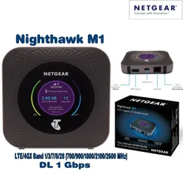 Nighthawk M1 4GX Gigabit LTE Mobile Router Unlocked012348656562