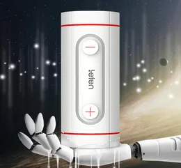 Leten Space Capsule Doppi Fori Flip Masturbatore Maschile Tazza Succhiatrice Macchina 3D Silicone Vagina Figa Giocattoli Del Sesso per Gli Uomini S181016099397581