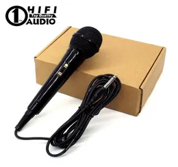 Wired Dynamic Microphone Professional Mike Microfone Mic för Sing KTV Mixer Karaoke Microphone System PA Power Amplifier Högtalare M2699686