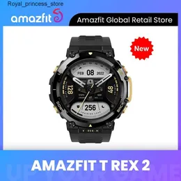 Other Watches New Amazfit T-Rex 2 Outdoor GPS Intelligent T-Rex 2 Dual Frequency Routing Import 150+Built in Sports Mode Intelligent Android iOS Q240301