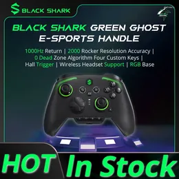 وحدات تحكم اللعبة الأسود Shark Gamepad Controller Ghost E-sport Handle