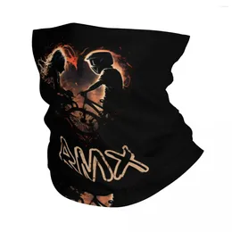 Scarves BMX Valentine Riders And Lover Colour VALENTINES DAY DESIGN Neck Cover Printed Face Mask Balaclava Cycling Unisex Adult