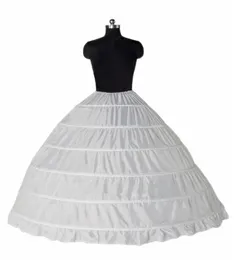 Ball Gown 6 Hoop Petticoats Underskirt Full Crinoline For Bridal Wedding Dress Accessories6420807