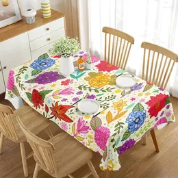 Tovaglia Paisley Tovaglia Stile Tappeto Ornamentale Design Ispirato Con Fiori E Copertura Per L'arredamento Della Cucina Della Sala Da Pranzo