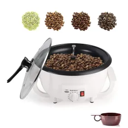 Tools Coffee Roasters Electric Coffee Baked Peanut Beans Baking Stove Pot Grain Drying Sonifer Popcorn Make Dryer Roasting Machine