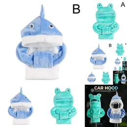 Yeni Yeni Yeni Sweatshirt Protector Mini Araba Hoodie Kapak Düğmesi Vites Dişli Otomatik Accessor Shark Stick Shif C6H3