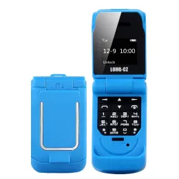 Zestawy moda 0,66 "Mini Filp Telefon komórkowy FM Wireless Bluetooth Compatybilna 3.0 Dialer ręce za darmo zestaw słuchawkowy Drop Siplop