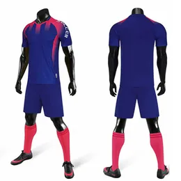Colecionável whosa personalizado camisa de futebol adulto crianças menino diy uniforme de futebol conjunto ternos curtos homens kits de futebol treino ternos q231117