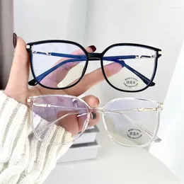 Solglasögon Fashion Personlig anti Blue Light Glasse Strålningsbeständig dator