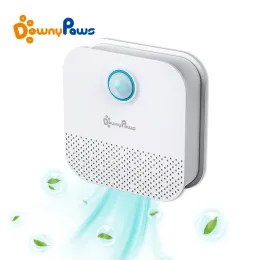 Housebering Downypaws 4000mah akıllı kedi koku arıtma kedi kumu kutusu deodorizer evcil hayvan tuvalet hava temizleyici köpek kedi kumu deodorant