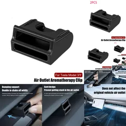 Nuova nuova nuova presa d'aria per Tesla 3 modello Y accessori per auto con clip interna per aromaterapia con retro piccolo