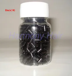 1000pcsbottle 40mmx36mmx6mm micro Rings Ringsbeads لأدوات امتدادات الشعر 8 ألوان 9764802