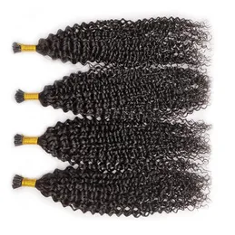 Cuticle Aligned Hair I Tip Human Hair Extensions Whole 100 Remy Hair Extensions Per I Capelli Kinky Curly Kinky Straight 1428482932