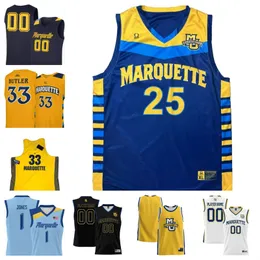 Marquette Golden Eagles 1 Kam Jones 22 Sean Jones 11 Tyler Kolek 10 Zaide Lowery Basketball Jersey 41 Jonah Lucas 4 Stevie Mitchell 5 Tre Norman 40 Omalley 2 Chase Ross