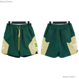 23SS Rhude Men Home Shorts Designer Summer Fashion Drying Streetwear Fashion Discale Hip Hop Beach Sportswear Mens Short Pants Mens Short Hellstar Short 911