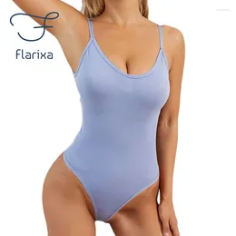 Intimo modellante da donna Flarixa Body modellante senza cuciture Corsetto contenitivo per la pancia Donna Perizoma modellante per tutto il corpo Comodo intimo dimagrante per la pancia