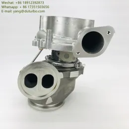 Novo tipo de turbocompressores gêmeos genuínos RHF55B VU22 330499 3.9T turbo esquerdo adequado para motor 488 V8 3.9L