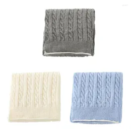 Blankets Y1UB Gentle Infant Knit Receiving Blanket Comfortable Baby Swaddles Wrap For Borns