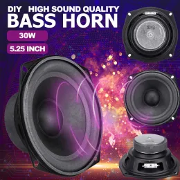 Speakers 1Pc 5.25 Inch DIYBass Speaker 6 Ohm 30W Audio Music Speakers Woofer Loundspeaker For Home Theater