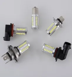 10xスーパーホワイトH4 H7 H8 H11 9005 9006 1156 1157 33SMD LED AUTO FOGLAME CAR BULB 6000K LENS 5630 LEDチップフォグDRL LA9870770