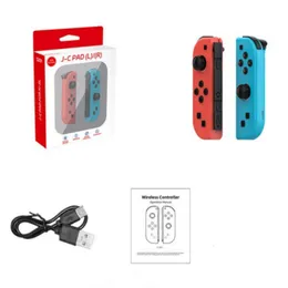 Interruttore di fornitura diretta in fabbrica Joy Con Controller di gioco Telecomando wireless Gamepad Maniglia per joystick per console JoyCon Switch NS con scatola al dettaglio DHL