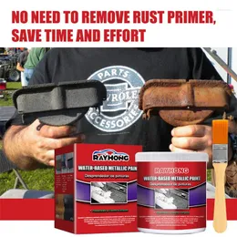 Biltvättlösningar 100g Multi-Purpose Metal Rust Remover Water-Based Paint Rayhong Anti-Rust Primer Conversion Agent Renovering