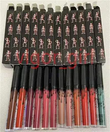 New KL Brand Lipstick 12 Colors Lip Blush utgör långvarig fukt Lipgloss Cosmetics Ship5902823