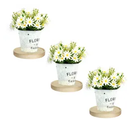 3 pçs conjunto de prateleiras de parede madeira carvalho redonda flutuante prateleira montada planta decoração para casa mini rack armazenamento rústico 240219