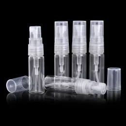 Şişe 2ml 3ml 5ml 10ml Taşınabilir Cam Doldurulabilir Parfüm Şişesi Püskürtme ile Püskürtme Parfum Kozmetik Flakon