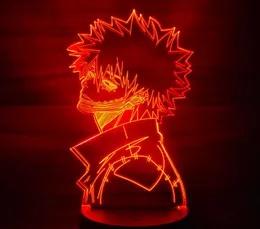 私のヒーローアカデミアダビフィギュア3DアニメランプナイトライトモデルToys Boku No Hero Academia Dabi Figurine Collection Led Toy1992869