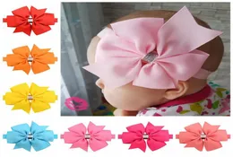 여자 아기 헤드 밴드 43 인치 Bow Knot Elastic Hair Accessory for Girls 어린이 헤어 밴드 20 색 패션 공주 머리 장식 Headwe1576137