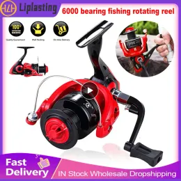 Reels 1PC Fishing Reels FD10006000 Max Drag 6kg Metal Spool Grip Bearing Spinning Reel For Sea Fishing Carp Fishing Tool Accessorie