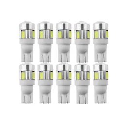 10x T10 W5W Super Bright Car LED Bulb Signal Light 12V Auto License Plate Interior Dome Lamps MotorcycleCar styling White 5W53233752