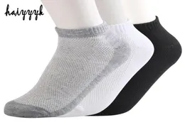 Hela 5pairs Solid Mesh Men039S Socks Invisible Ankle Socks Men Summer Breattable Thin Boat Socks Chaussettes Homme Lot Bi7408862