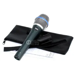 Qualität BETA87A BETA 87A Karaoke Mic Gesangs Wired Nieren Dynamisches Mikrofon Mike Für BETA87C Mixer o Singen Microfone Mcrofono Mikrofon1336860