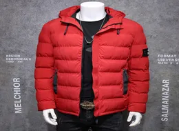 HCXY 2018 Winter Mens Jackets 캐주얼 새로운 후드 두꺼운 패딩 파카스 남성 재킷 코트 따뜻한 지퍼 탑 아웃복 플러스 크기 4xl5842112