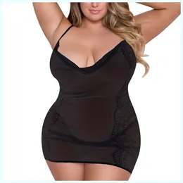 Damenhöschen Sexy Crotchless Unterwäsche Frauen Spitze Transparent BH Set Porno Kostüme Weiblich Tief V Offen Teddy Bodysuit Erotische Dessous