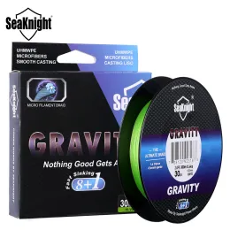 خطوط Seaknight Gravity Series G9 150m 164yds 9 ضفائر الصيد خط سريع لخط متعدد اللقاح المواد اليابانية 15 20 50 100lb