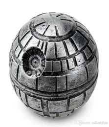 Other Smoking Accessories Death star tobacco grinders 2inches 3 Layers herb PokeBall Grinder Round Aluminium1770078
