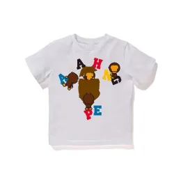 Çocuk Tişörtler Toddlers Tasarımcı Erkek Giysileri Kızlar Gençlik Sokağı Gündelik Tops Summner Kısa Kollu Tshirts Çocuk Hip Hop Prined T Shirt CSG24030110-8