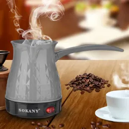 Narzędzia kawa Make 500W 500 ml ze stali nierdzewnej oddzielona włoska mokka Greek Turkish Electric Cafy Pot Portable Espresso Machine