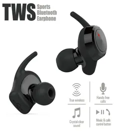 TWS Bluetooth Earphone Stereo Real Real Wireless for iPhone XXRXSXS MAX و SAMSUNG GALAXCY الهاتف المحمول مع حزمة البيع بالتجزئة 1356728
