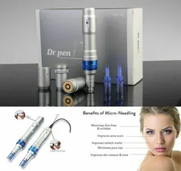 Kablosuz Derma Pen Güçlü Ultima A6 Microneedle Dermapen Dermastamp Meso 12 İğne Drpen Değiştirilebilir Kartuş Euusukau Plu9950864