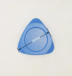 厚い青色のプラスチックの三国間ピックPry Tool Prying Opening Shell Repair Tools Kit Triangular Plate for Mobile Phone Tablet Compu6280761