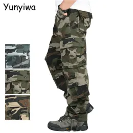 Pantaloni mimetici mimeti mimetici pantaloni multinocket casual multipocket combattimento baggy pantaloni sciolti pantaloni tattici militari dell'esercito hombre 44