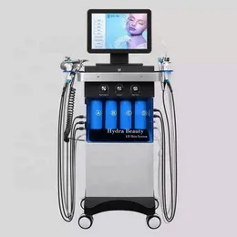 10/12/14 1 Hidro Dermabrazyon Makinesi Mikrodermabrazyon Cilt Kaldırma Cihazı Yüksek Frekanslı Yüz Spa Ultrason Bio RF Su Dermabrazyon Nemlendirici Makinesi