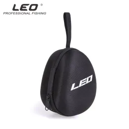 Bags Leo Fishing Reel Bag EVA Spinning/Baitcast Reel Protective Cover Fishing Tackle Bag Carrier Pesca Fly Fishing Accessories Bolsa